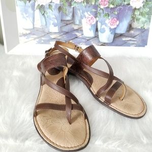 Floral Strappy Sandals